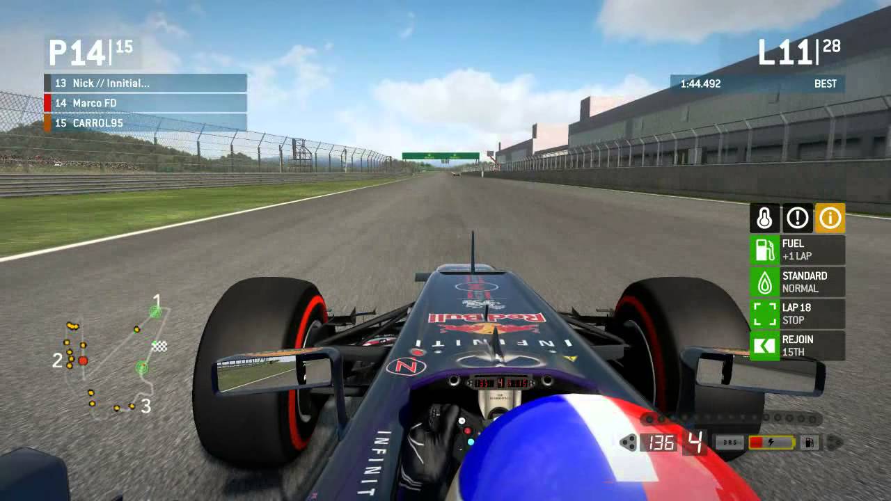 F1 2014 live season winter testing race 7 Korea