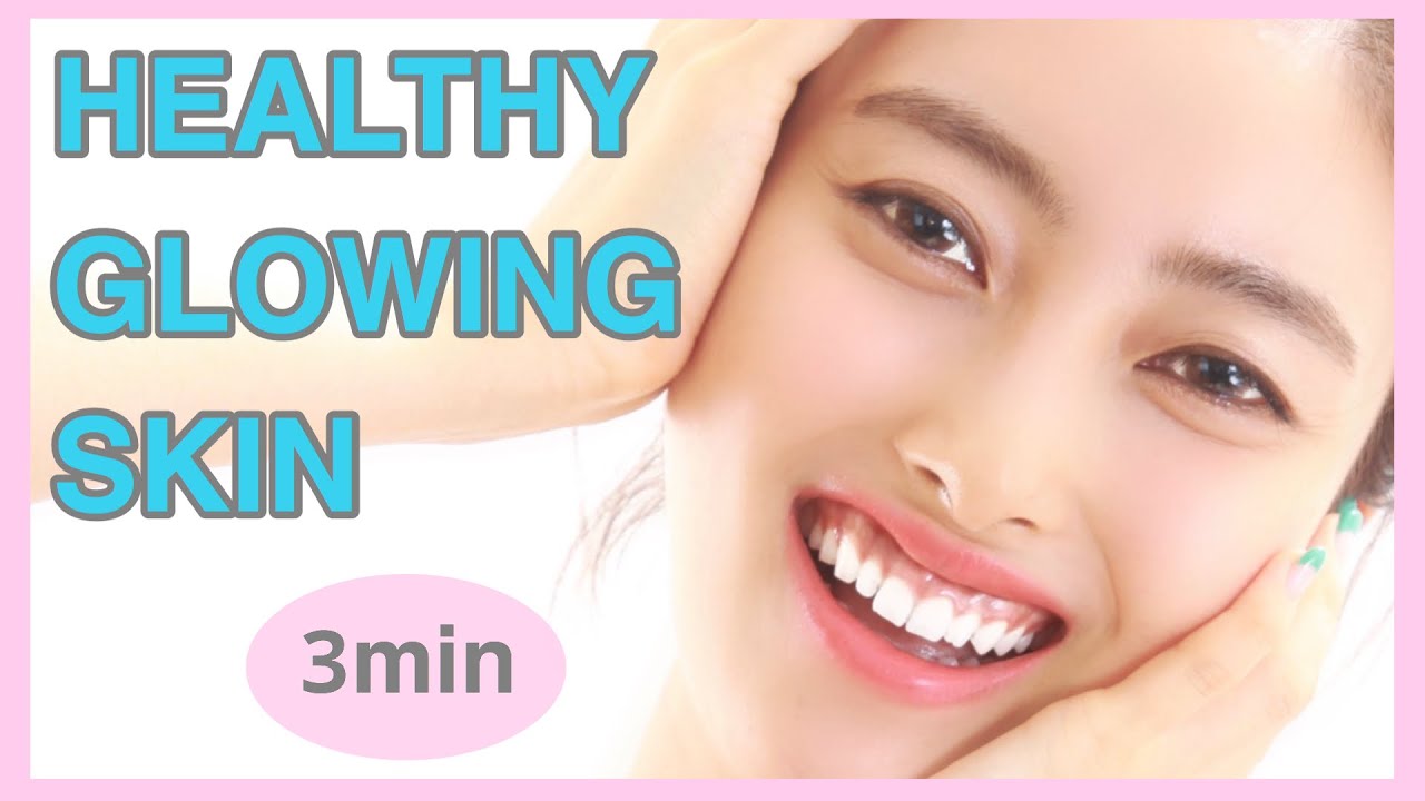 3mins!! Get Healthy Glowing Skin with 10 Acupressure Points | Japanese Face Massage to Look Young