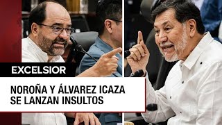 Álvarez Icaza y Fernández Noroña protagonizan agarrón en sesión del INE