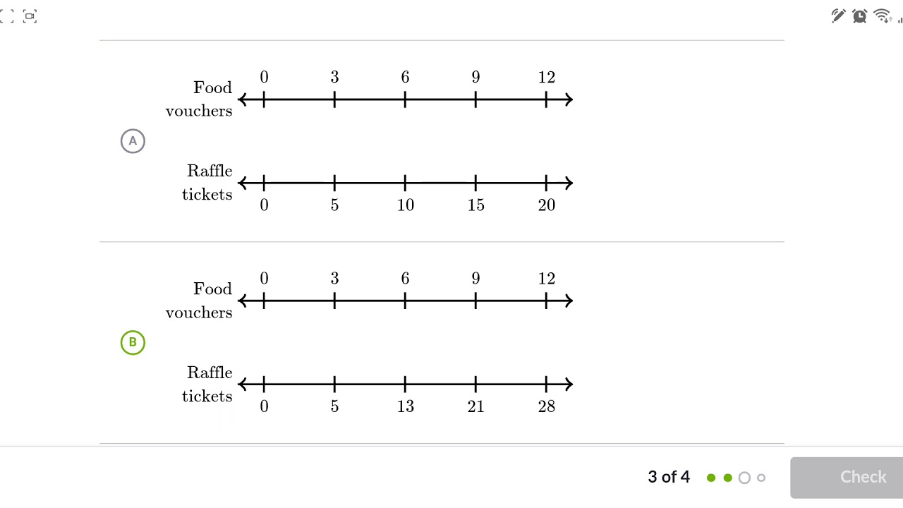 Creating Double Number Lines (Khan Academy) YouTube