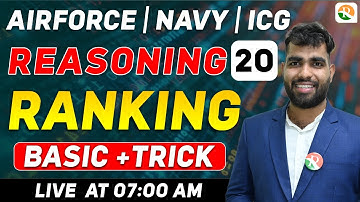 अटल Batch |  Ranking-1 | Airforce Reasoning Classes 2024 Airforce, Navy, ICG |Reasoning for Airforce