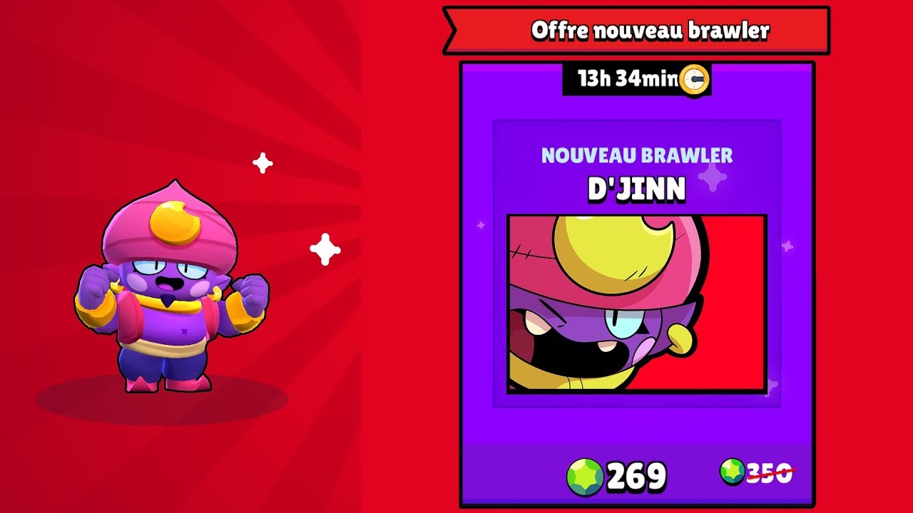 Pack Opening Brawl Stars Maeva Achete Djinn Max Youtube - brawl star djinn gael2toulon