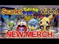 NEW Scarlet and Violet Merchandise at Osaka Pokémon Center in Japan