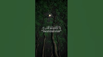 إِنَّا أَنزَلْنَاهُ فِي لَيْلَةِ الْقَدْرِ | سورة القدر | #اكسبلور #quran #القران