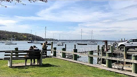 Walking Historic Maritime Village Of Northport, NY