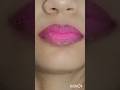 Glass Lips 👄 & Glitter Pops: A Sparkly Cute Lip Transformation#@Im_Gigyasa #shortsvideo
