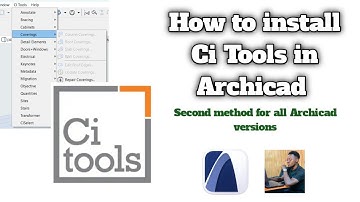 How to install CI Tools in Archicad