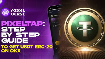 HOW TO COPY USDT ERC-20 ADDRESS FROM YOUR OKX WALLET || HOW TO CONNECT USDT ERC-20 TO PIXELVERSE
