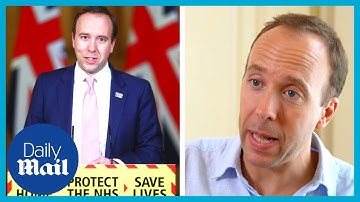 EXCLUSIVE: Matt Hancock says he 
