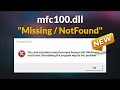 Fix MFC100.dll Missing / Not Found Error in Windows 11/10/8 - The Code Execution Cannot proceed
