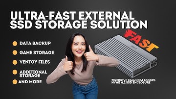 Ultra Fast External SSD Storage Solution