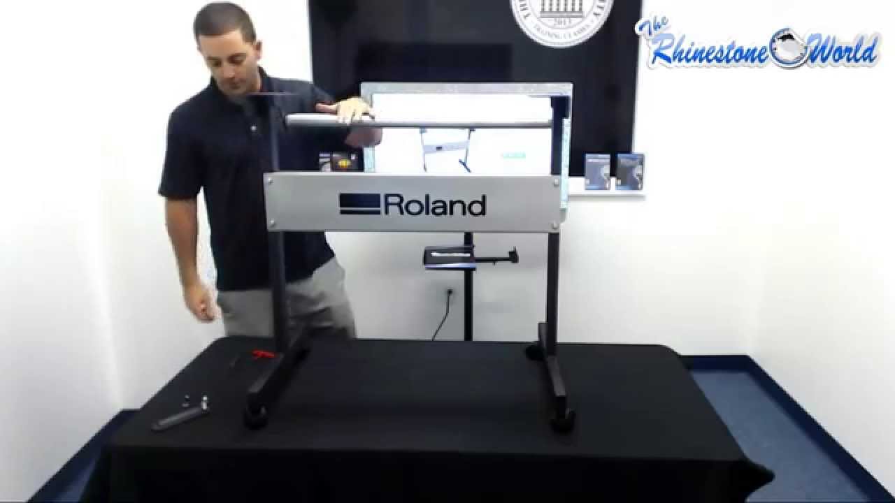 Roland GX-24: Setting Up Your Stand - YouTube