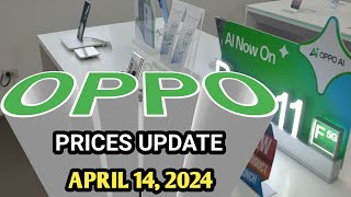 OPPO PRICES UPDATE RENOF11 5G,115G,RENO105G,10pro5G,10Pro+ 5G,A18,A38,A58,A79,A77s,A985G