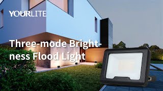 Yourlite Three Mode Brightness Flood Light Industrial Or Commercial