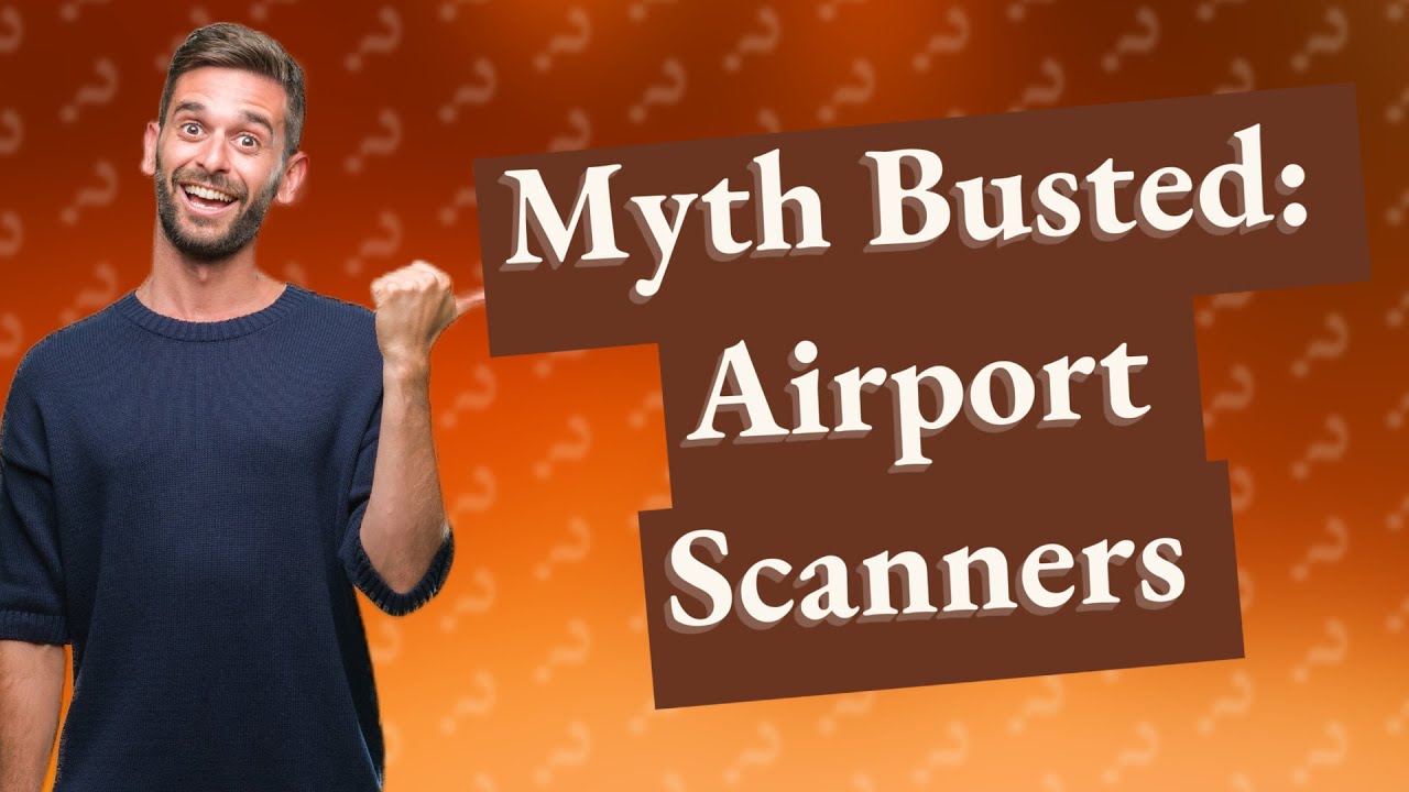 Can airport scanner see through stainless steel? YouTube