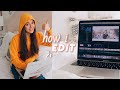 how i edit my youtube videos + how to edit videos FASTER!