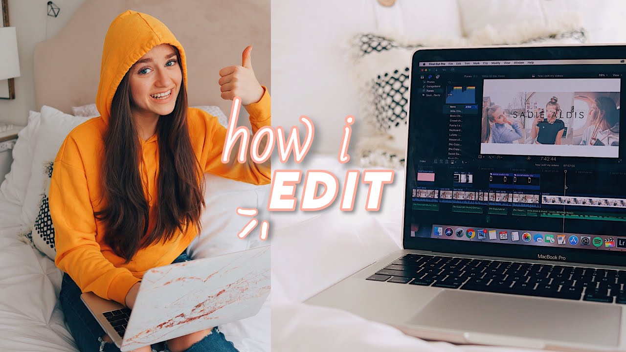 how i edit my youtube videos  how to edit videos  FASTER 