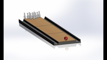 Half Scale Bowling Lane Design