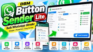 Button Sender Lite Full Tutorial: WhatsApp Campaigns, Chat Flows, AI Replies & UPI Pay Button screenshot 5