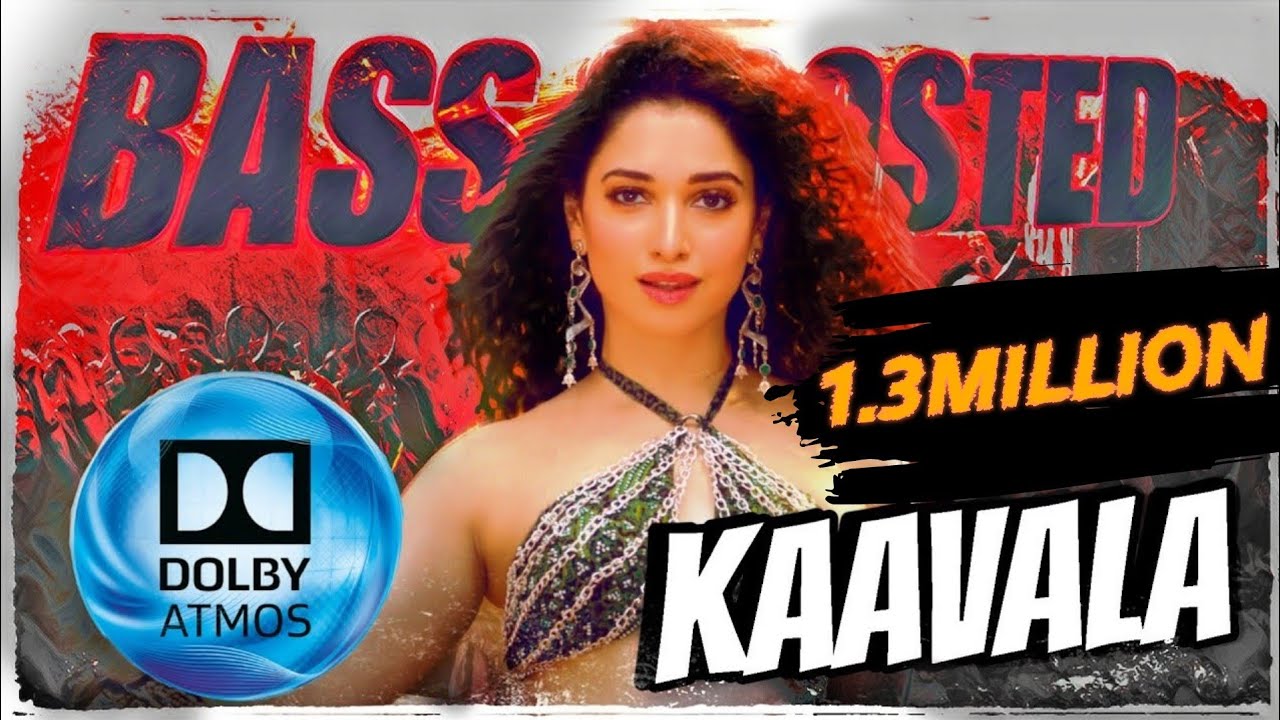 Kaavalaa   Bass Boosted Song  Jailer  Tamanna  Rajinikanth  Anirudh  Dolby Atmos