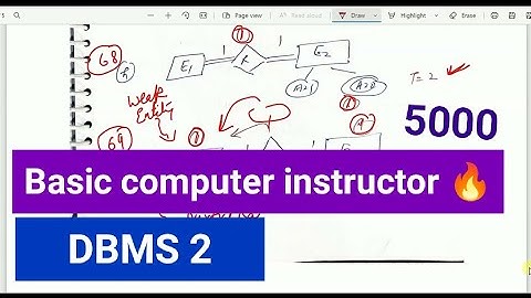 Computer Instructor | DBMS Vid 2 | 5000 Questions | Rajasthan computer teacher