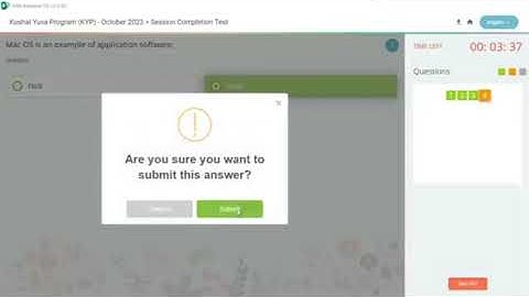 KYP SESSION 33 KA End Test | CIT SESSION 17 | Kushal Yuva Program | heating zone 