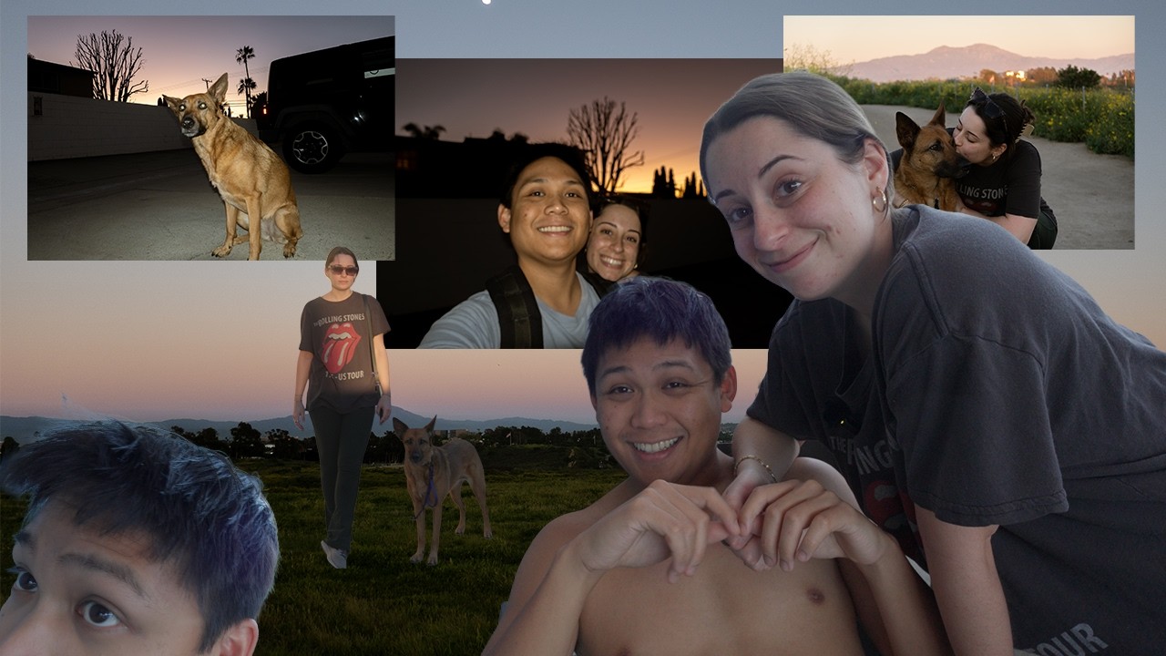 my girlfriend cuts my hair then we go for a sunset walk