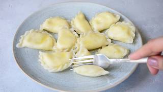 The best authentic potato and cheese pierogi