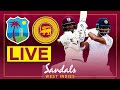 🔴LIVE | West Indies v Sri Lanka | 1st Test Day 1 | Sandals Test Series
