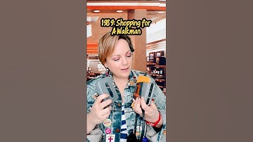 1989: Een walkman was een must! #walkman #80svintage #retrotales #80saesthetic