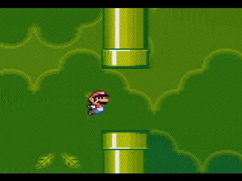 Vídeo: O Jogador Do Super Mario World Transforma O Jogo Em Flappy Bird