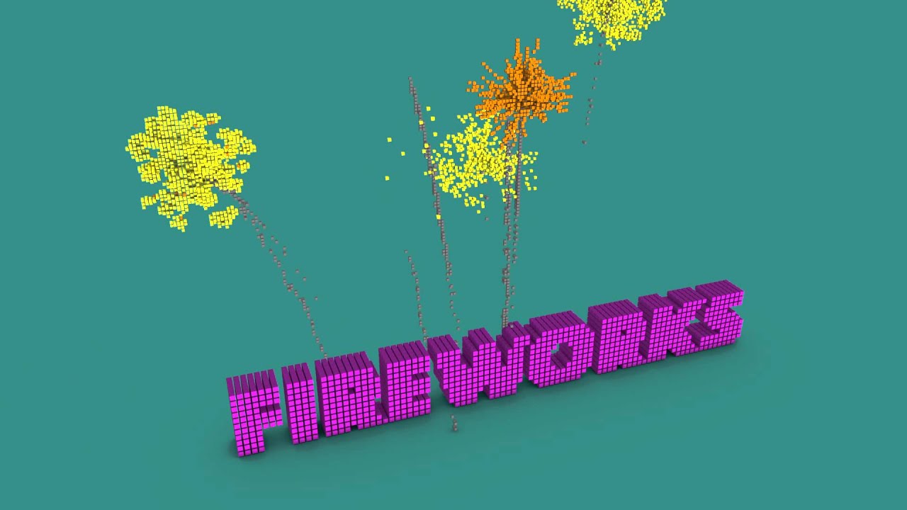 Pixel Fireworks - YouTube
