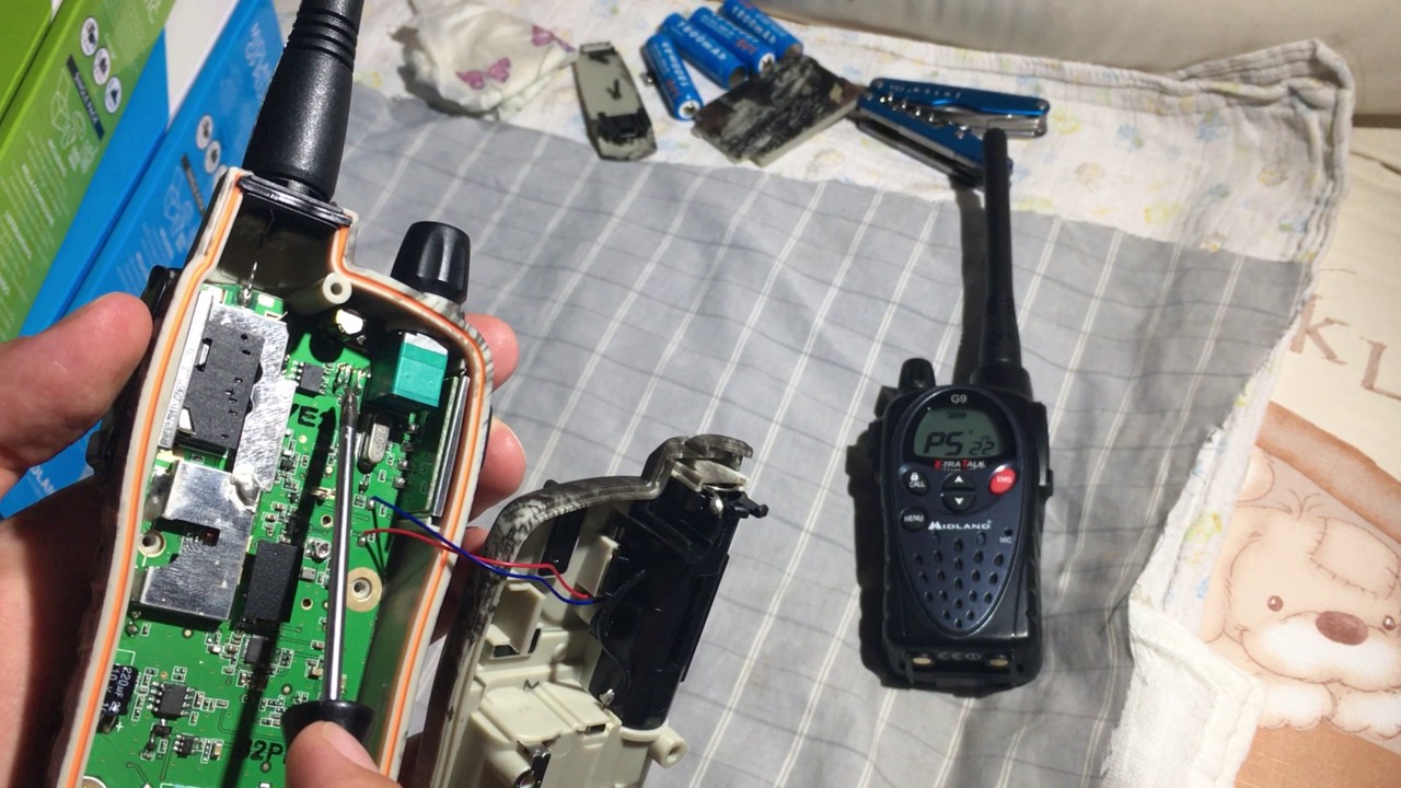 Midland G9 plus MODIFICATION and review: PMR446 