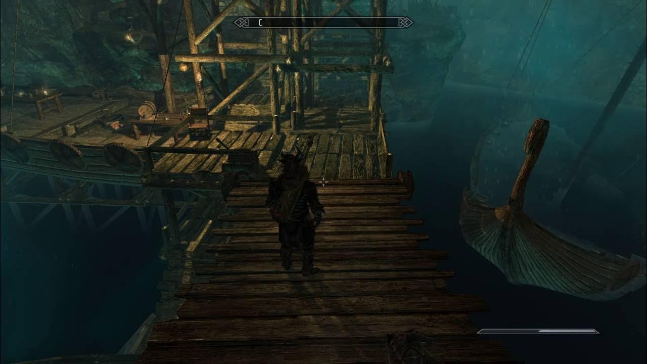 грот сломанное весло