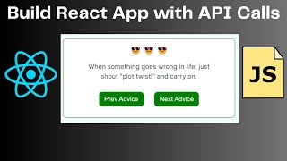 Make Advice App in React Project | Beginner ReactJS Tutorial with API requests and hooks