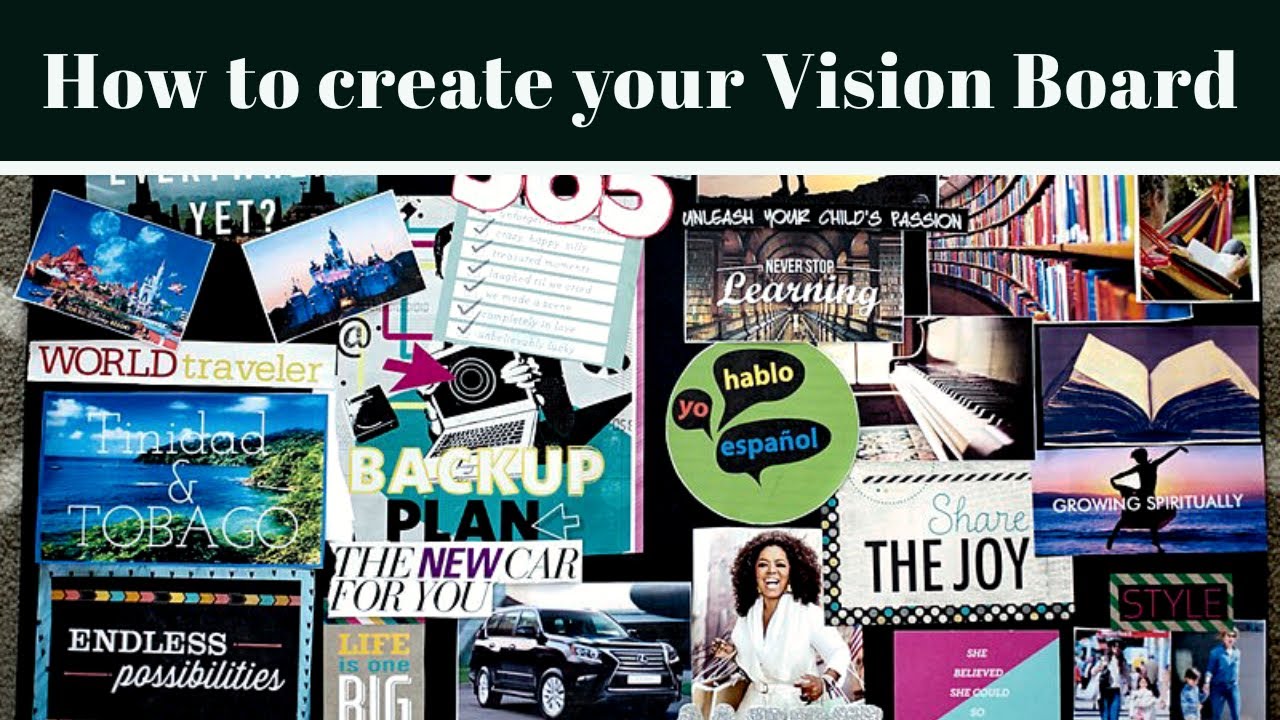 Create Your Vision Board - YouTube