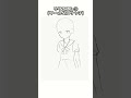 【らくがき】クールなロリっ子 描いてみた #イラスト #イラストメイキング #shorts