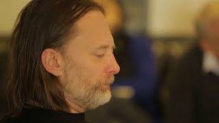 Thom Yorke Recording Confidenza Behind The Scenes