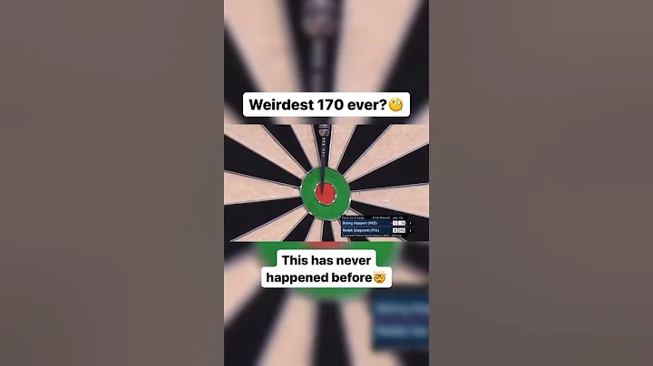 Craziest scoring sequence in darts history 😱 #shorts
