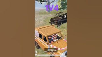 1v4 A Squad In Open By Dp28 4x Spray And DBS #1v4 #clutch #pubgmobile #shorts #trending