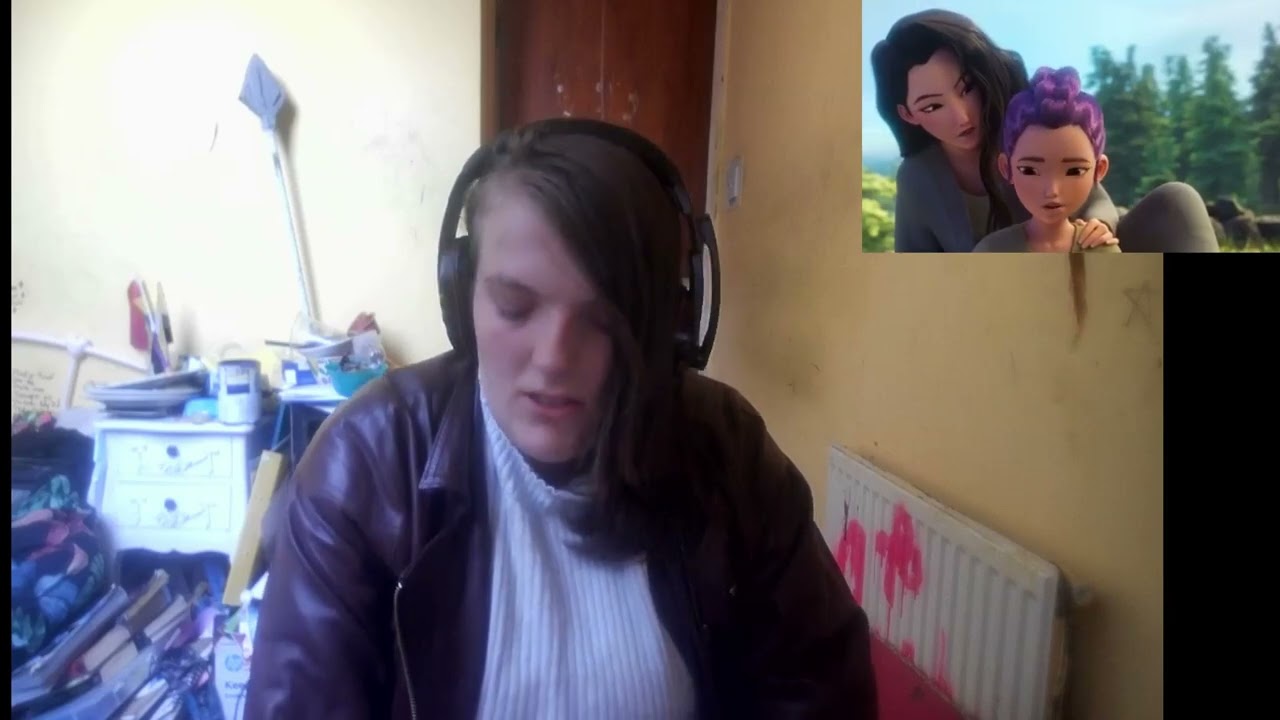 Nonbinary person acting   Rumi Looses her Voice scen   Made with Clipchamp