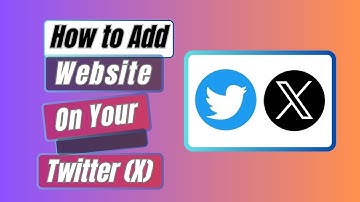 How to Add Your Website On  Twitter (X) Profile  | Easy 2025 Guide