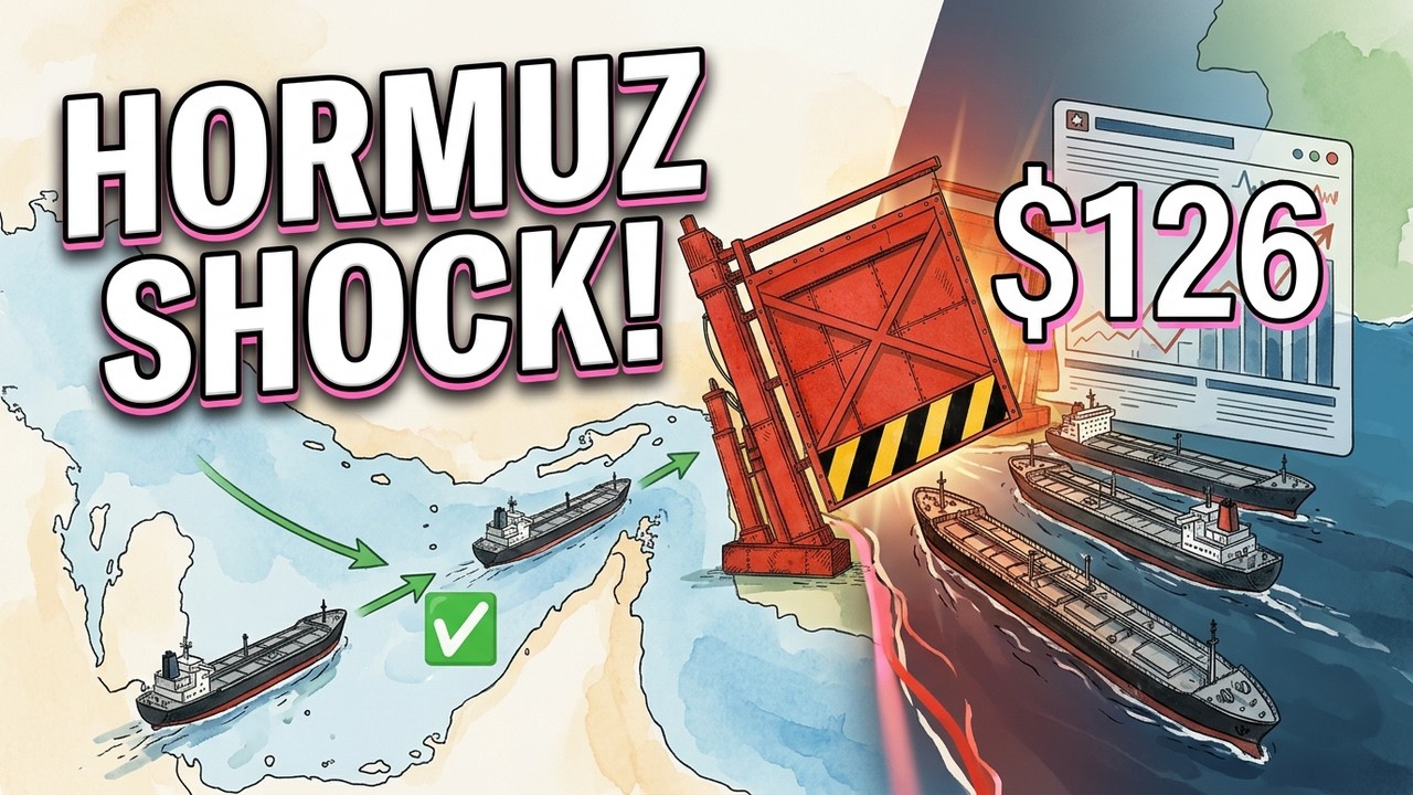 Oil Prices Surge as Strait of Hormuz Closes: What Happens Next - YouTube