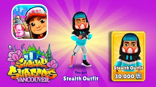 Subway Surfers Vancouver 2022 Unlocking Zayn Stealth Outfit