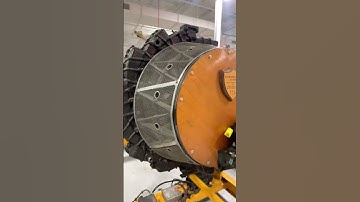 Centrifugal flow jet engine #aviation #engineering