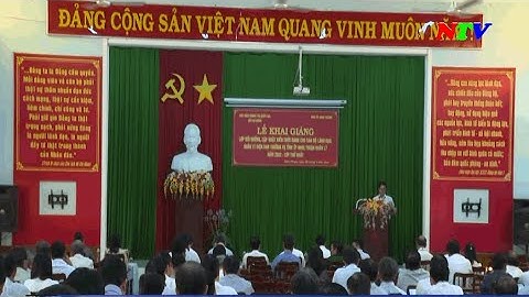 Khai giảng Lớp bồi dưỡng, cập nhật kiến thức cho cán bộ lãnh đạo, quản lý.