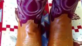 Unpacking New Farrini Boots