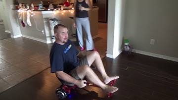 First time hoverkart, really easy to flip this thing.