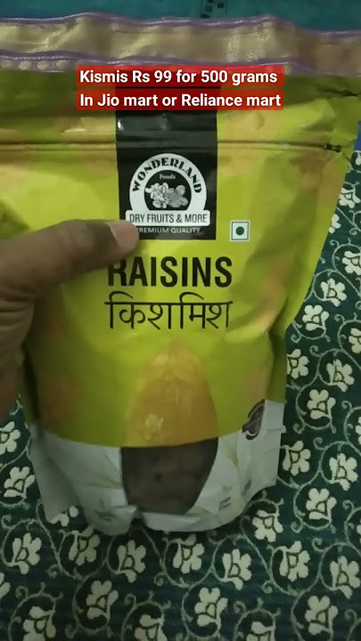 Jio Mart Kismis 99 🔥😋.. #trending #kismis #raisins #viral #rkvlogsinmbnr