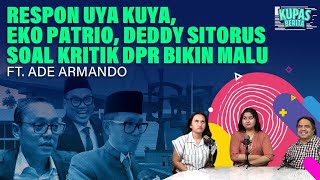 Download Lagu RESPONS UYA KUYA, EKO PATRIO, DEDDY SITORUS ATAS KRITIK SOAL GAJI DPR GAK BERADAB! I Kupas Berita MP3 Download Lagu RESPONS UYA KUYA, EKO PATRIO, DEDDY SITORUS ATAS KRITIK SOAL GAJI DPR GAK BERADAB! I Kupas Berita MP3